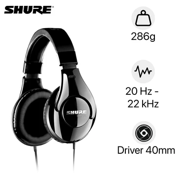 Tai nghe kiểm âm Closed-Back Shure SRH240A