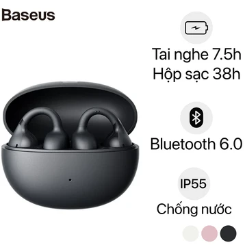 Tai nghe Bluetooth True Wireless Baseus Bass BC1 Lite Open-Ear
