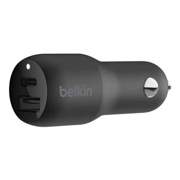 Tẩu sạc ô tô Belkin 37W 2 cổng USB-C và USB-A