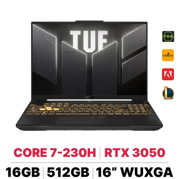 Laptop ASUS TUF Gaming F16 FX607VJG-TU408W