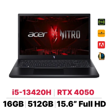 Laptop Gaming Acer Nitro V ANV15-51-57B2 NH.QN8SV.001 V2 - Cũ Trầy Xước
