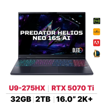 Laptop Acer Gaming Predator Helios Neo 16S AI PHN16S-71-94T0