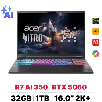 Laptop Acer Gaming Nitro V 16 AI ProPanel ANV16S-61-R9ZV