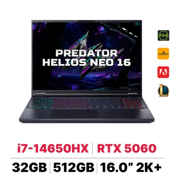 Laptop Acer Gaming Predator Helios Neo 16 PHN16-I31-72XE