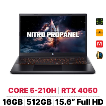Laptop Acer Gaming Nitro ProPanel ANV15-52-50RB