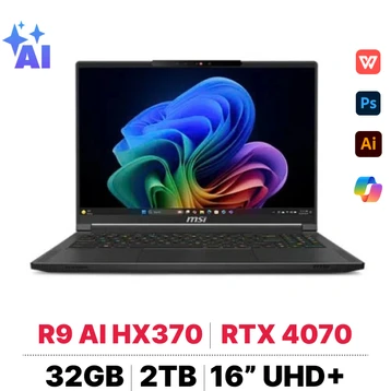 Laptop MSI Stealth A16 AI+ A3XVGG-208VN