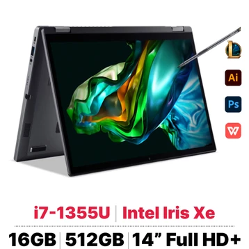 Laptop Acer Aspire 5 Spin 14 A5SP14-51MTN-78JH - Cũ Đẹp