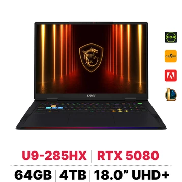 Laptop MSI Raider 18 HX AI A2XWIG-033VN