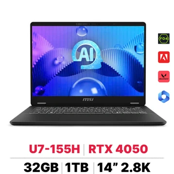 Laptop MSI Prestige 14 AI Studio C1VEG-056VN
