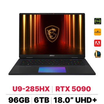 Laptop MSI Titan 18 HX AI A2XWJG-035VN