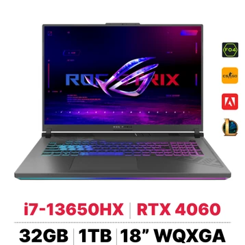 Laptop ASUS ROG Strix G18 G814JV-N6077W