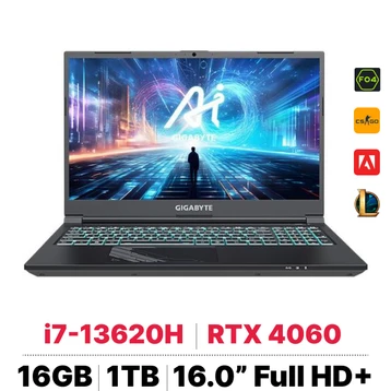Laptop Gigabyte G6 KF-9RC56KF0HJJANIVN000 - Cũ Trầy Xước