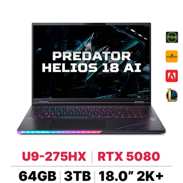 Laptop Acer Gaming Predator Helios 18 AI PH18-73-93P0