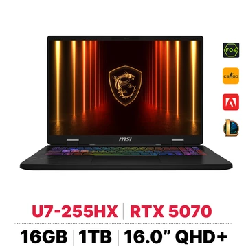Laptop MSI Crosshair 16 HX AI D2XWGKG-034VN