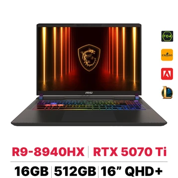 Laptop MSI Vector A16 HX A8WHG-010VN