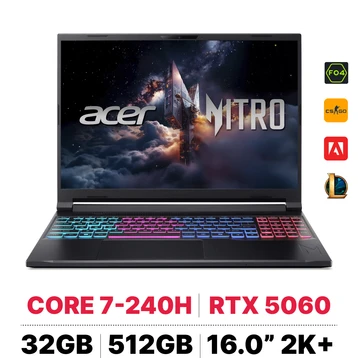 Laptop Acer Gaming Nitro V 16 AI ProPanel ANV16S-71-75LR