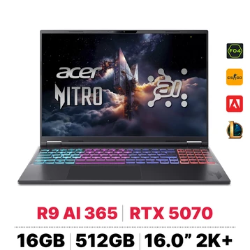 Laptop Acer Gaming Nitro 16 AI ProPanel AN16S-61-R193