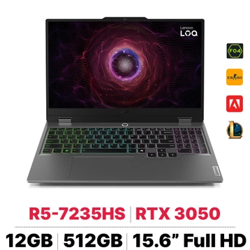 Laptop Lenovo LOQ 15ARP9 83JC00HXVN - Cũ Trầy Xước