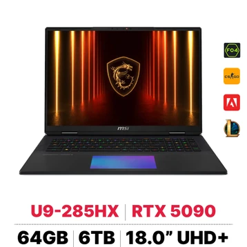 Laptop MSI Titan 18 HX AI A2XWJG-622VN