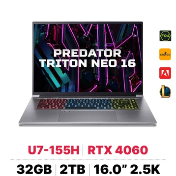 Laptop Acer Predator Triton Neo 16 PTN16-51-78JQ