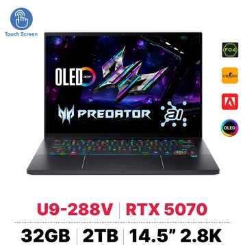 Laptop Acer Gaming Predator Triton 14 AI PT14-52T-99TU