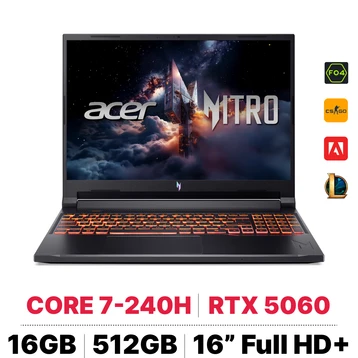 Laptop Acer Gaming Nitro V 16 Propanel ANV16-72-71T9
