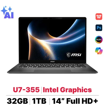 Laptop MSI Prestige 14 AI+ D3MG-022VN