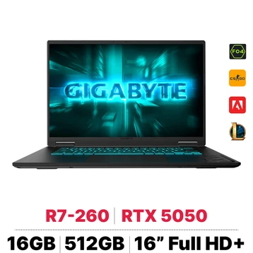 Laptop Gigabyte Gaming A16 GA63H-3THK3VN893SH