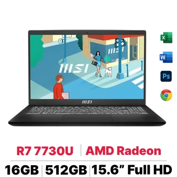 Laptop MSI Modern 15 B7M-238VN - Cũ Trầy Xước