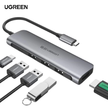 Hub Ugreen USB-C to HDMI, USB 3.0 CM136 50209