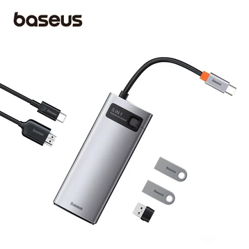 Hub Baseus Metal Gleam Type-C 5 trong 1