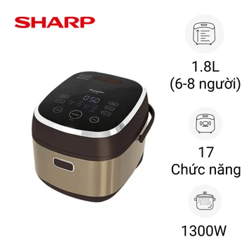 Nồi cơm điện cao tần Sharp 1.8 lít KS-IH191V-GL