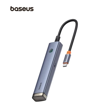 Hub Baseus Ultrajoy Series 6 cổng Air (TYPE-C TO 1 HDMI 4K@30HZ + 2 USB 3.0 + 1 USB 2.0 + 1 TYPE-C 3.0 + 1 PD)