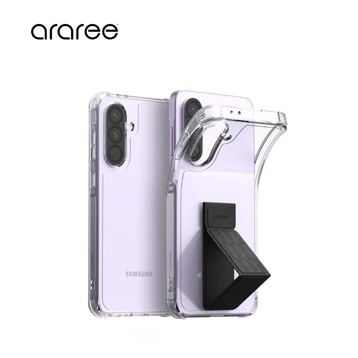 Ốp lưng Samsung Galaxy A56 5G Araree Flexield Gripstand Combo Clear