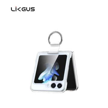 Ốp lưng Samsung Galaxy Z Flip5 Trong Suốt Likgus Clear Ring