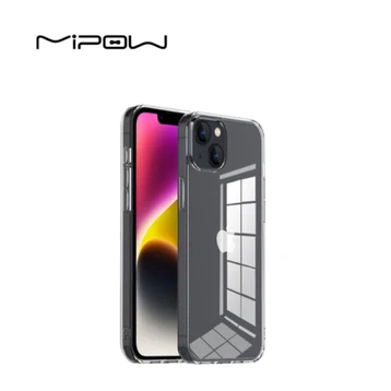 Ốp lưng iPhone 15 Plus/ 14 Plus Mipow Transparent