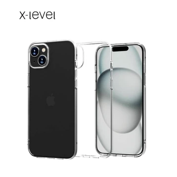 Ốp lưng iPhone 14 Plus/15 Plus X Level Clear