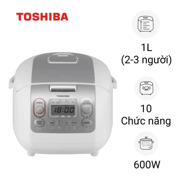Nồi cơm điện tử Toshiba RC-10NMFVN(WT)