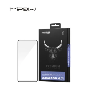 Dán kính cường lực màn hình Samsung Galaxy A56 Mipow Full viền đen cao cấp