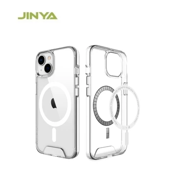 Ốp lưng iPhone 15 Plus/14 Plus Jinya With Magsafe Clear