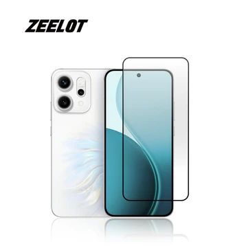Dán kính cường lực màn hình Oppo Reno 14/14F 5G Zeelot Solidsleek Full Cao Cấp Đen