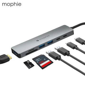 Hub chuyển đổi Mophie USB-C 7 in 1