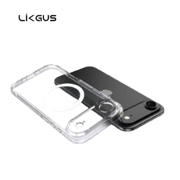 Ốp lưng iPhone 17 Air Likgus With Magsafe Clear