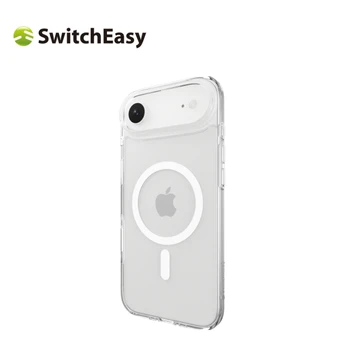 Ốp lưng iPhone 17 Air SwitchEasy Crush M Protective With Magsafe Transparent