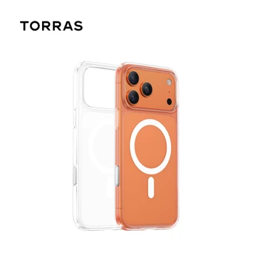 Ốp lưng iPhone 17 Pro Torras C1S With Magsafe Transparent