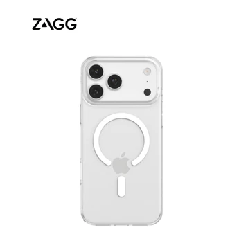 Ốp lưng iPhone 17 Pro Max Zagg Esntl Hampton With Magsafe Lite Clear