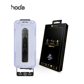 Dán kính cường lực màn hình Apple iPhone 17 Pro Max Hoda Matte chống nhìn trộm full cao cấp đen