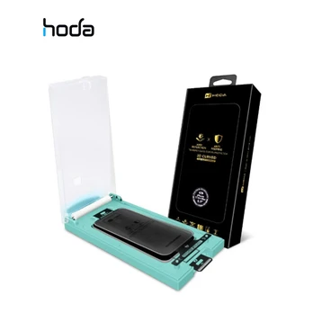 Dán kính cường lực màn hình Apple iPhone 17 Pro Max Hoda 3D Curved chống nhìn trộm full cao cấp đen