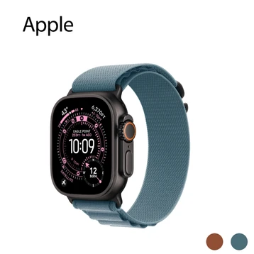 Dây đeo Apple Watch Alpine Loop 44/45/46/49mm Medium - Black Titanium Finish
