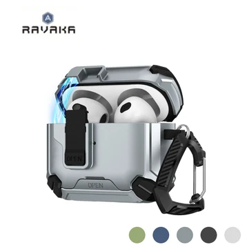 Hộp đựng tai nghe Apple Airpods Pro 3 Ravaka Armor